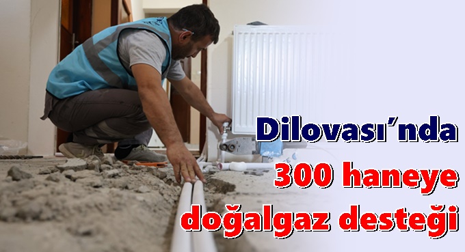 Dilovası’nda 300 haneye doğalgaz desteği