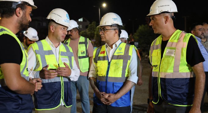 Baraçlı’dan dev projeye gece takibi