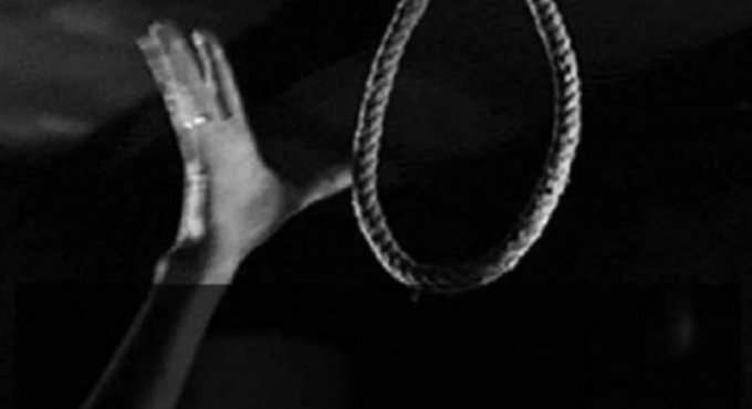 Doğalgaz borusuna asılı halde bulundu