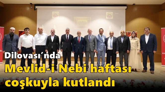 Dilovası’nda Mevlid-i Nebi Haftası Coşkuyla Kutlandı