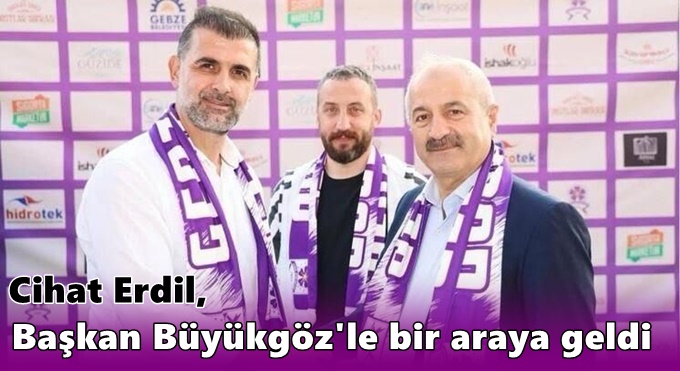 Gebzespor'da Cihat Erdil, taraftara teşekkür etti