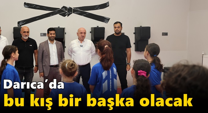 DARICA’DA KIŞ SPOR OKULLARINA KAYITLAR BAŞLADI