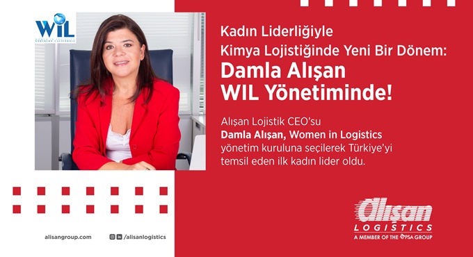 DAMLA ALIŞAN, KİMYA LOJİSTİĞİ KONSORSİYUMU WIL’İN YÖNETİM KURULU’NDA TÜRKİYE’Yİ TEMSİL EDEN İLK KADIN LİDER OLDU
