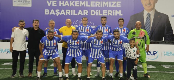 Hemşehri Cup’ta fileler golle doldu