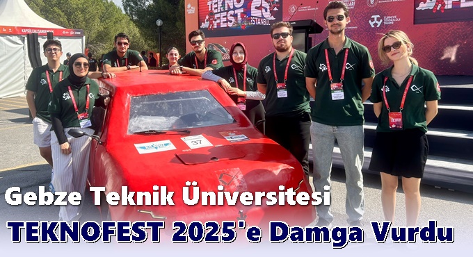GTÜ TEKNOFEST 2025'e Damga Vurdu
