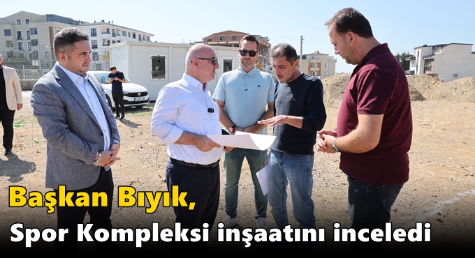 DARICA’YA DEV SPOR YATIRIMINDA ÇALIŞMALAR BAŞLADI