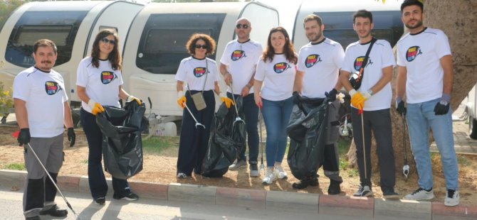 Hereke Sahili’nde kıyı temizliği yapıldı