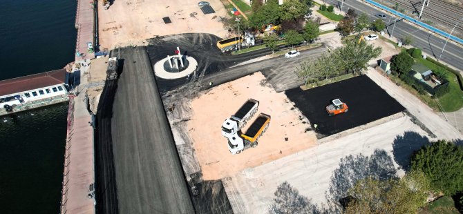 1 Mart Vapur İskelesi otoparkında yoğun mesai