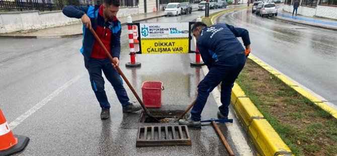Büyükşehir’den olası su baskınlarına karşı tedbir