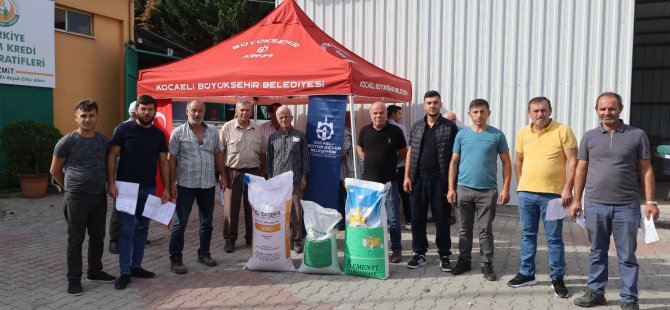 Büyükşehir’den çiftçiye yüzde 75 hibeli tohum desteği