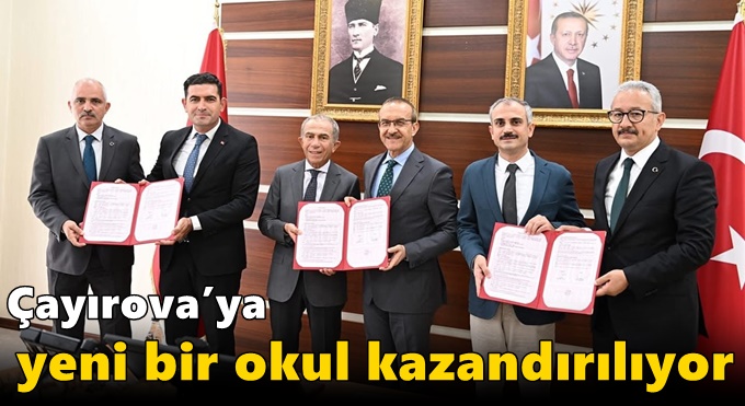 Çayırova’ya yeni bir okul kazandırılıyor