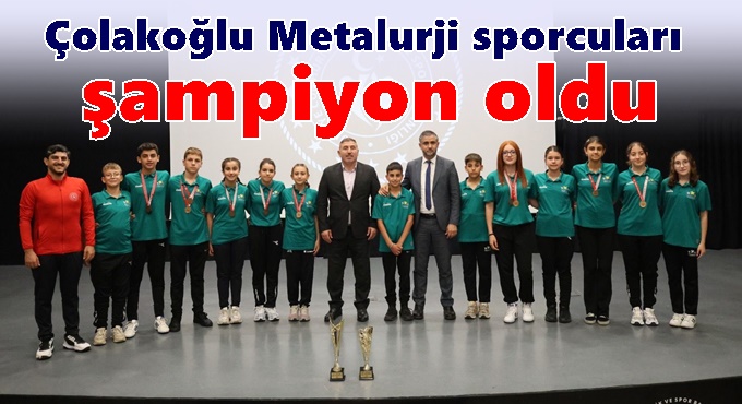 Çolakoğlu Metalurji Sporcularından Büyük Başarı