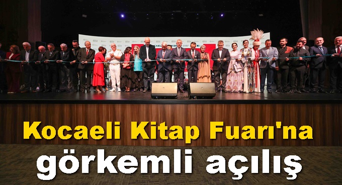 Kocaeli Kitap Fuarı'na görkemli açılış