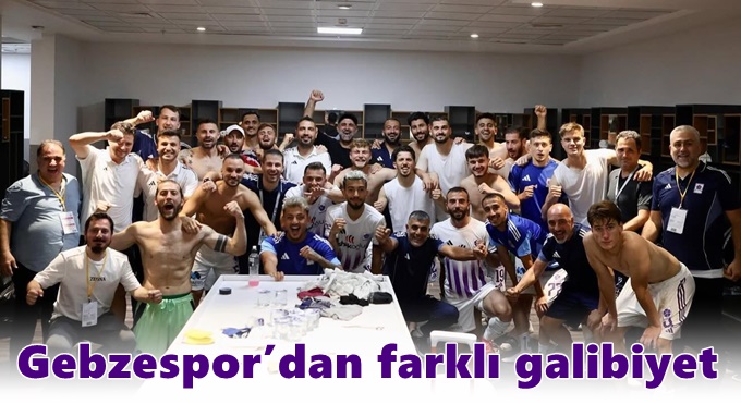 Gebzespor Rüzgar Gibi Esti!
