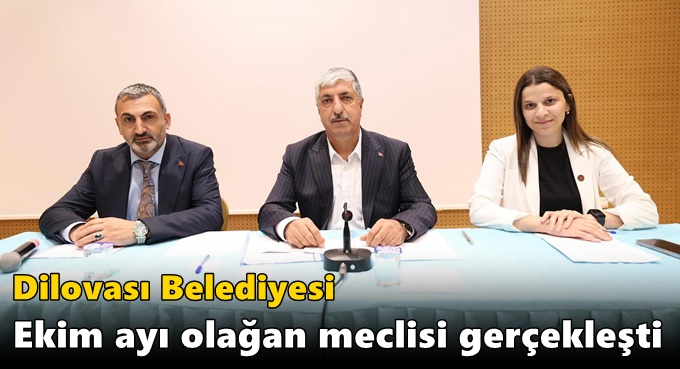 Dilovası Belediyesi Ekim Ayı Olağan Meclisi Gerçekleşti