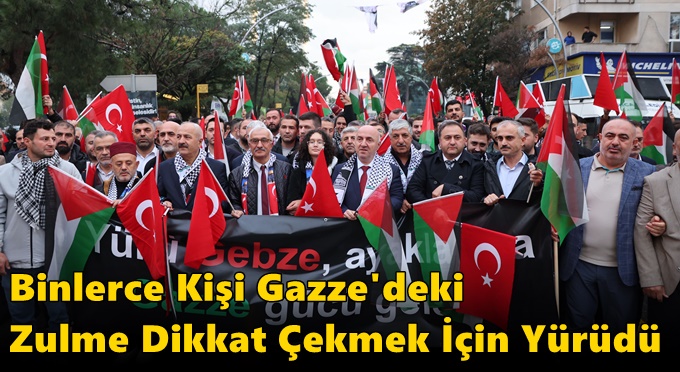 BAŞKAN BIYIK: ‘BİZİM KALBİMİZ GAZZE’DE ATIYOR’