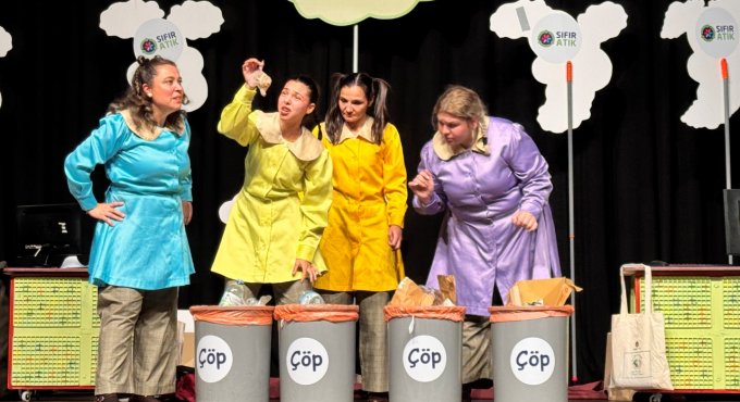 Sıfır atık tiyatrosu 10 bin çocuğa ulaşacak