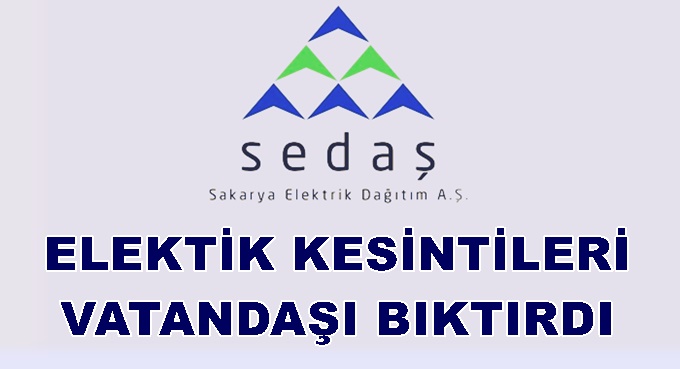 Vatandaşlar elektrik kesintilerinden bıktı