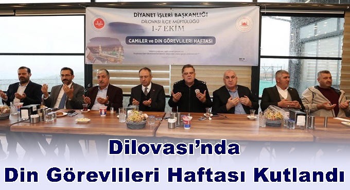 Dilovası’nda Din Görevlileri Haftası Kutlandı