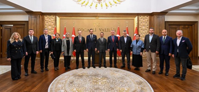 Kürşad Zorlu’dan Kocaeli Valisi İlhami Aktaş’a Ziyaret