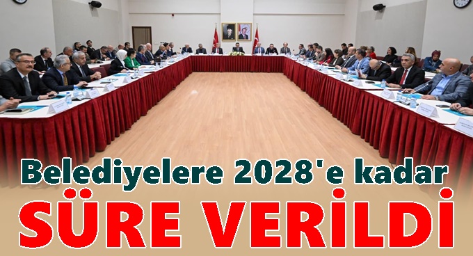 Kocaeli’deki belediyelere 2028’e kadar süre!