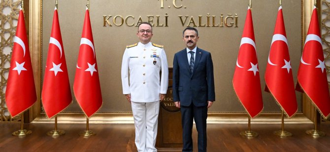 Deniz Hava Komutanı Tümamiral Eser’den Vali Aktaş’a Ziyaret
