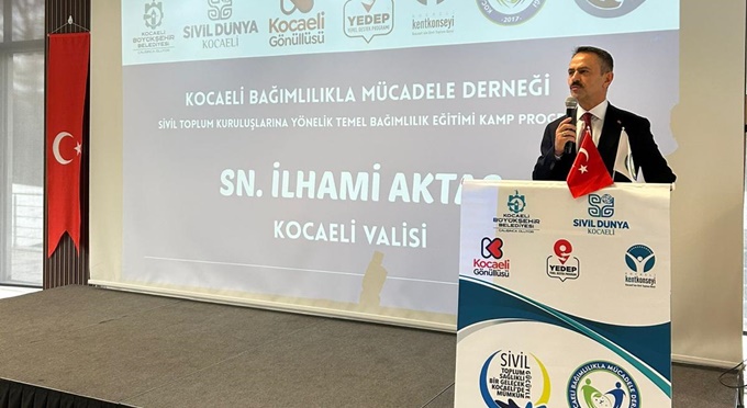Vali İlhami Aktaş, Temel Bağımlılık Eğitim Kampına Katıldı