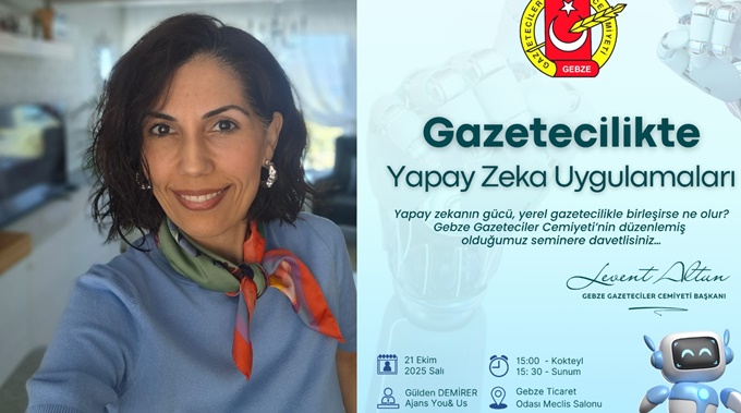 GGC’DEN GAZETECİLİKTE YAPAY ZEKA SEMİNERİ