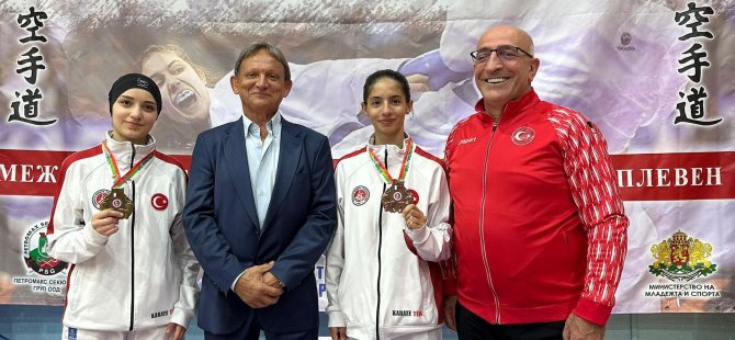 Körfezli karateciler Bulgaristan’da altın ve bronz madalya aldılar