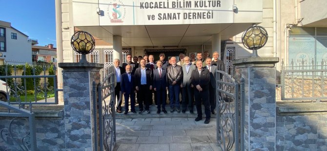 Vali Aktaş’tan Kocaeli Bilim Kültür ve Sanat Derneği’ne Ziyaret