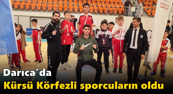 Darıca’da Kürsü Körfezli Sporcuların Oldu