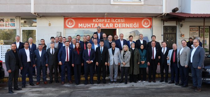 Başkan Şener Söğüt, muhtarlarla bir araya geldi