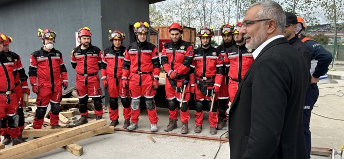 AFAD ve Kocaeli İtfaiyesi’nden ortak eğitim hamlesi