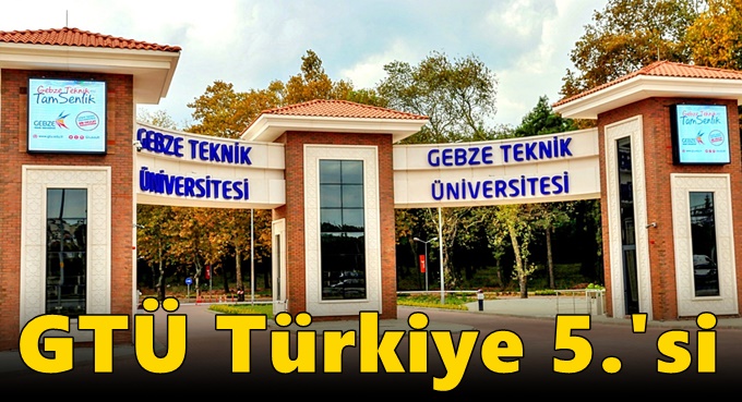 GTÜ Türkiye 5.'si