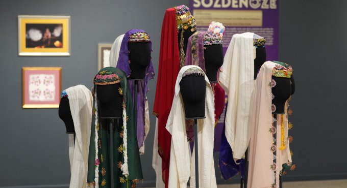 Bu sergide sanat, kültürle harmanlandı
