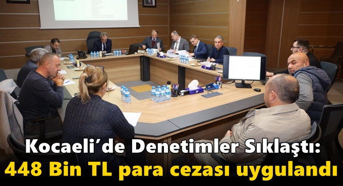 Kocaeli Büyükşehir’den Kurallara Uymayanlara Para Cezası