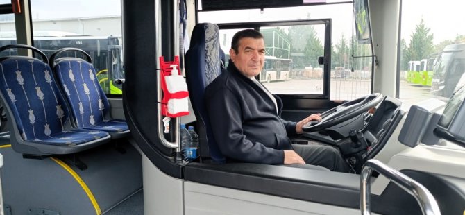 Büyükşehir otobüs şoföründen duyarlı davranış