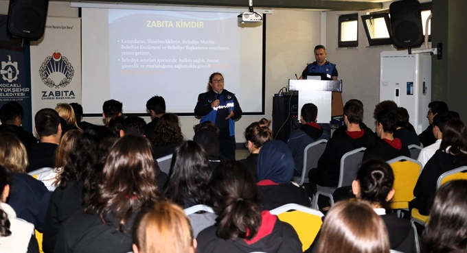 Büyükşehir Zabıtası bu kez eğitim için sahada