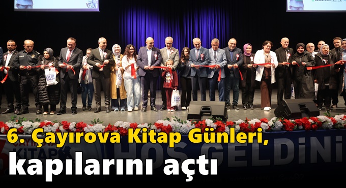 6. Çayırova Kitap Günleri, kapılarını açtı