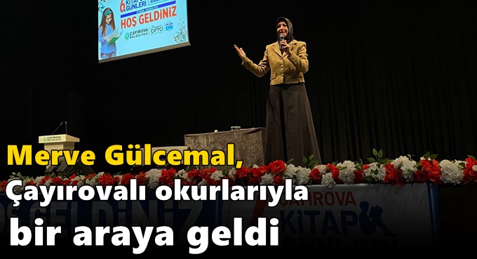 Merve Gülcemal, Çayırovalı okurlarıyla bir araya geldi