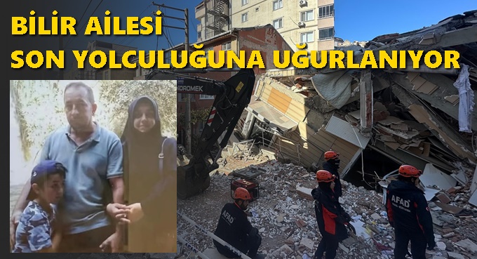 BİLİR AİLESİ SON YOLCULUĞUNA UĞURLANIYOR. ERBAKAN CENAZEYE KATILACAK