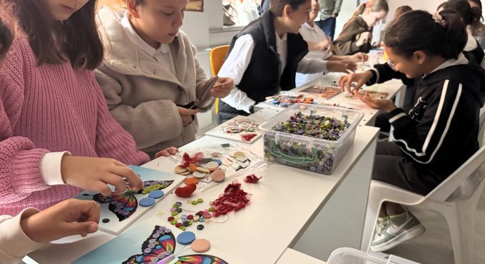 Kocaeli’de atıklar sanata dönüştü