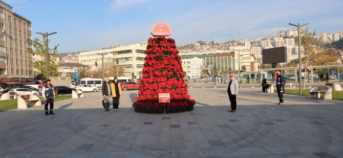 Büyükşehir’den 10 Kasım’a özel 1087 Atatürk çiçeği