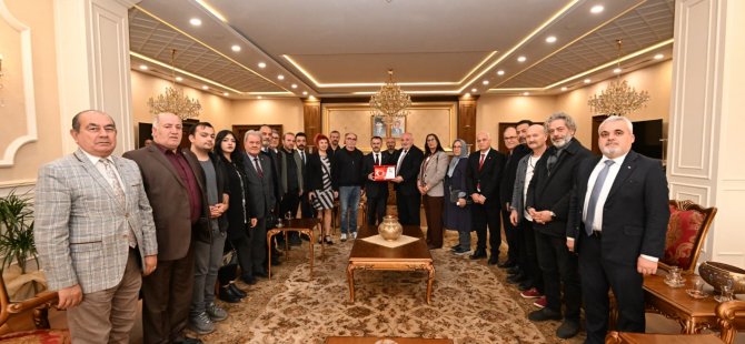 Kocaeli Milli Kuruluşlar Birliği’nden Vali Aktaş’a Ziyaret