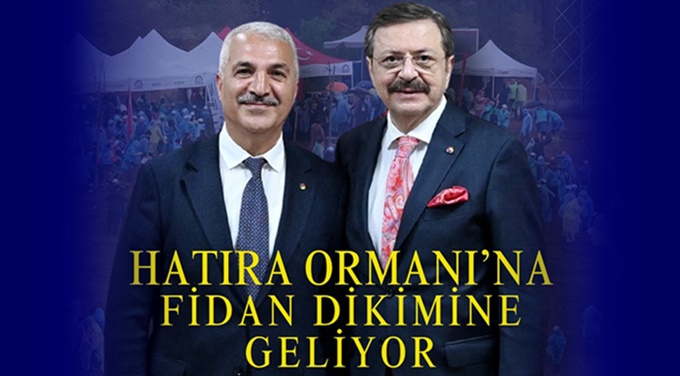 TOBB Başkanı Hisarcıklıoğlu, Gebze’de Fidan Dikecek