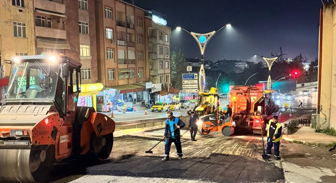 Santral Rampası’ndaki çalışma  bugün tamamlanacak