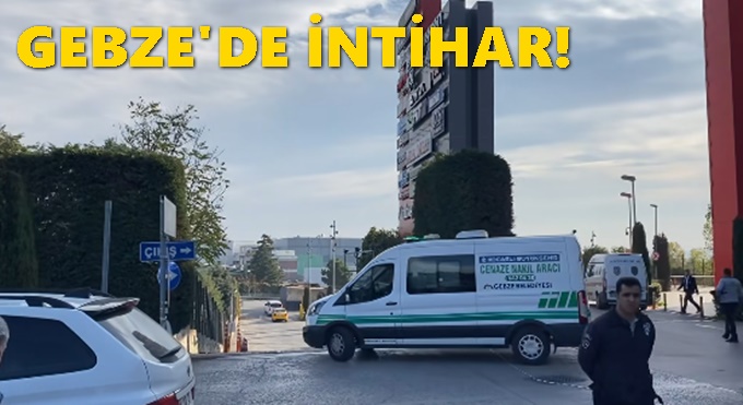 Gebze'de intihar!