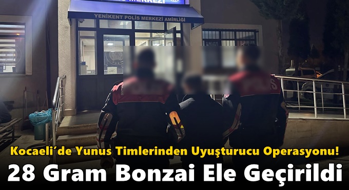 Şüpheli Üzerinde Bonzai Yakalandı: G.A. Tutuklandı
