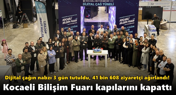Kocaeli Bilişim Fuarı kapılarını kapattı