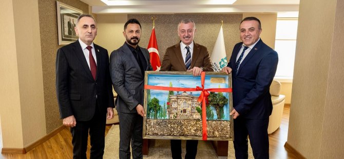 Milli Eğitim Müdürü’nden Başkan Büyükakın’a teşekkür